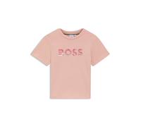 BOSS T-shirt en coton stretch à logo imprimé pour enfant - Style J52426/44S04A, J52426 Rose clair 138