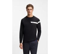 BOSS T-shirt en coton stretch à logo imprimé - Style Togn 1_IN, 50568083 Bleu foncé XL