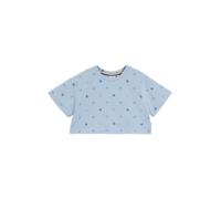 BOSS T-shirt en coton stretch à monogrammes Double B pour enfant - Style J52151/88708A, J52151 bleu clair 150