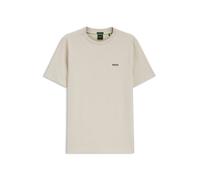BOSS T-shirt en coton stretch avec détail logoté - Style Tee, 50506373 Beige clair 6XL
