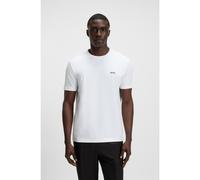 BOSS T-shirt en coton stretch avec détail logoté - Style Tee, 50506373 Blanc 5XL
