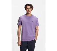 BOSS T-shirt en coton stretch avec détail logoté - Style Tee, 50506373 Lilas 5XL