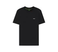 BOSS T-shirt en coton stretch avec détail logoté - Style Tee, 50506373 Noir L