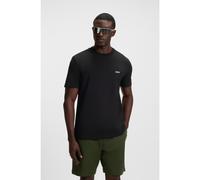 BOSS T-shirt en coton stretch avec détail logoté - Style Tee, 50506373 Noir XL