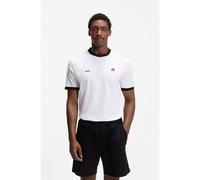 BOSS T-shirt en coton stretch avec drapeau du pays et logo - Style TS_BB BC Lux Tee, 50562134 Allemagne XS