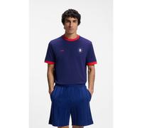 BOSS T-shirt en coton stretch avec drapeau du pays et logo - Style TS_BB BC Lux Tee, 50562134 France XS