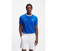 BOSS T-shirt en coton stretch avec drapeau du pays et logo - Style TS_BB BC Lux Tee, 50562134 Italie XXL