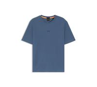 BOSS T-shirt en coton stretch avec logo contrastant - Style TChup, 50473278 Bleu XL