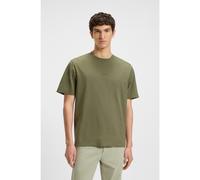 BOSS T-shirt en coton stretch avec logo contrastant - Style TChup, 50473278 Olive M