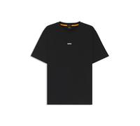 BOSS T-shirt en coton stretch avec logo imprimé - Style TChup, 50473278 Noir XS