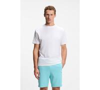 BOSS T-shirt en coton stretch avec ruban jacquard - Style TS_Union Tape, 50564121 Blanc S