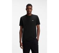 Hugo Boss T-shirt 50506373 manches courtes coton stretch détail logoté Noir L Homme