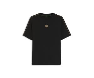 BOSS T-shirt en coton The Open à motif graphique d’inspiration Golf - Style TS_The_Open-26, 50566950 Noir L