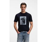 BOSS T-Shirt TE_BEING bleu marine | XL