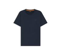 BOSS T-Shirt en Jersey De Coton avec Détail Logoté