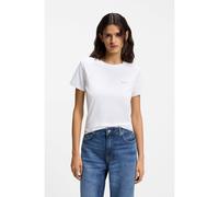 BOSS T-shirt en jersey de coton avec détail logoté - Style C_Esogo_1, 50506973 Blanc XS