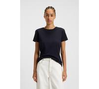 BOSS T-shirt en jersey de coton avec détail logoté - Style C_Esogo_1, 50506973 Bleu foncé S
