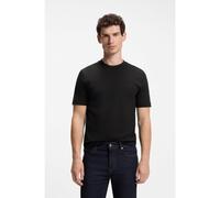 BOSS T-shirt en jersey de coton avec détail logoté - Style Thompson 01, 50565995 Noir 5XL