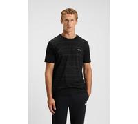 BOSS T-shirt en jersey de coton avec imprimé chiné - Style TS_Pattern GOC, 50551617 Noir L
