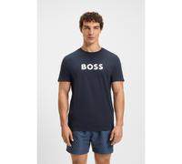 BOSS T-shirt Regular en jersey de coton avec protection anti-UV SPF 50+ - Style T-Shirt RN, 50491706 Bleu foncé XL
