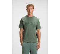 BOSS T-shirt en jersey de coton avec logo structuré - Style TS_Mirror Iconic, 50547940 Vert M