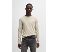 BOSS T-shirt en jersey de coton avec patch logo - Style Tacks, 50512111 Beige clair XXXL
