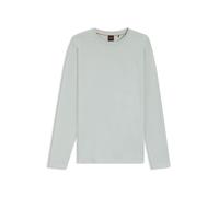 BOSS T-shirt en jersey de coton avec patch logo - Style Tacks, 50512111 Gris chiné XXL