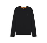 BOSS T-shirt en jersey de coton avec patch logo - Style Tacks, 50512111 Noir XS