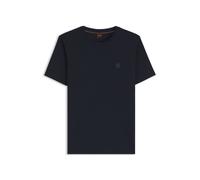BOSS Hommes Tales T-Shirt en Jersey de Coton avec Patch logoté