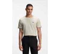 BOSS T-shirt en piqué de coton - Style Taul, 50521245 Beige clair XS