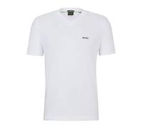 BOSS Tee V T-Shirt, White100, 3XL Homme