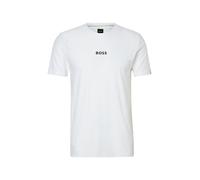 BOSS T-Shirt fonctionnel 'Serve 1' noir / blanc, Taille XXL