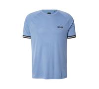 BOSS Active T-shirt Slim avec motif de balle de tennis en gaufrage - Style TS_TOC Serve 2, 50559207 bleu clair L