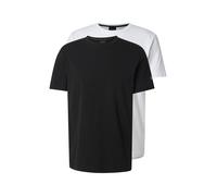 BOSS T-Shirt gris / noir / blanc, Taille XXL