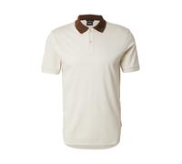 BOSS T-Shirt 'H-Phillipson 117' marron / blanc cassé, Taille XXL
