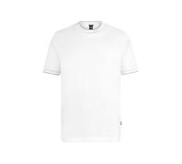 BOSS T-Shirt 'H-Tessler 195' noisette / blanc, Taille XXXL