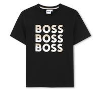 Boss - T-shirt Manches Courtes - Black - Garçon - 14 Ans