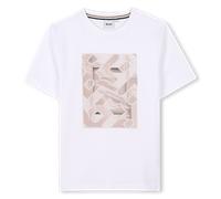 Boss - T-shirt Manches Courtes - Blanc - Garçon - 4 Ans
