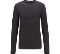 Boss - T-shirt manches longues "Tempest" pour homme GT4038 (S) (Noir chiné)