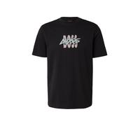 BOSS T-Shirt menthe / rose pastel / noir, Taille XXXL