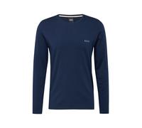 BOSS T-Shirt 'Mix&Match' bleu foncé / blanc cassé, Taille M