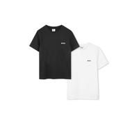 BOSS T-Shirt noir / blanc, Taille 116