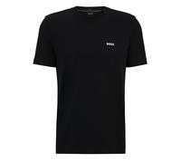 BOSS Hommes Tee T-Shirt en Coton Stretch avec Logo Contrastant