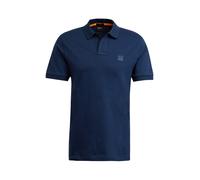 BOSS Polo Slim en coton stretch à patch logo - Style Passenger, 50507803 Bleu foncé XL