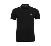 Hugo Boss Polo Homme Paule 4 Slim en piqué de coton Logo ton sur ton Noir XXXL