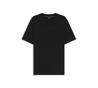BOSS T-shirt Relaxed en coton stretch mélangé - Style TS_Urban Tech, 50564108 Noir XL