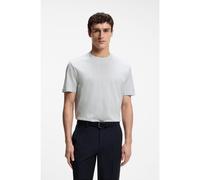 BOSS T-shirt Regular en coton avec structure jacquard en relief - Style C-Taut 118, 50565159 bleu clair XL