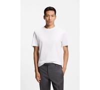 BOSS T-shirt Regular en coton mercerisé - Style L-Tesar 14, 50509277 Blanc XS
