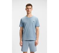 BOSS T-shirt Regular en coton stretch à logo brodé - Style Mix&Match T-Shirt R, 50515312 bleu clair S