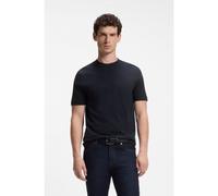 BOSS T-shirt Regular en jersey de coton - Style Thompson 02, 50565996 Bleu foncé 4XL